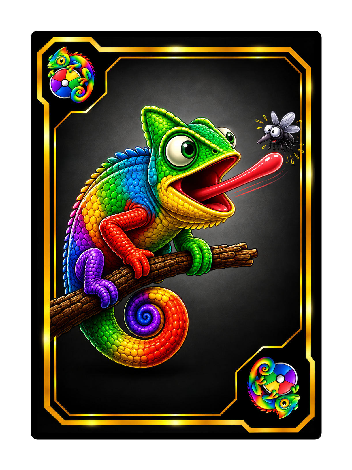 Official STACK Chameleon card