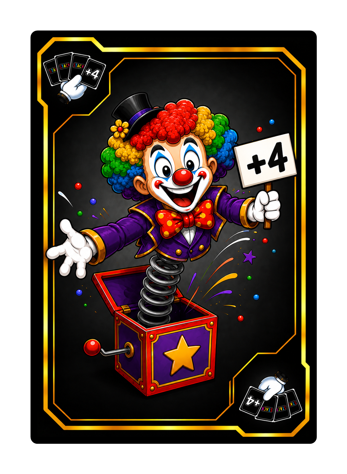 STACK +4 Special Card
