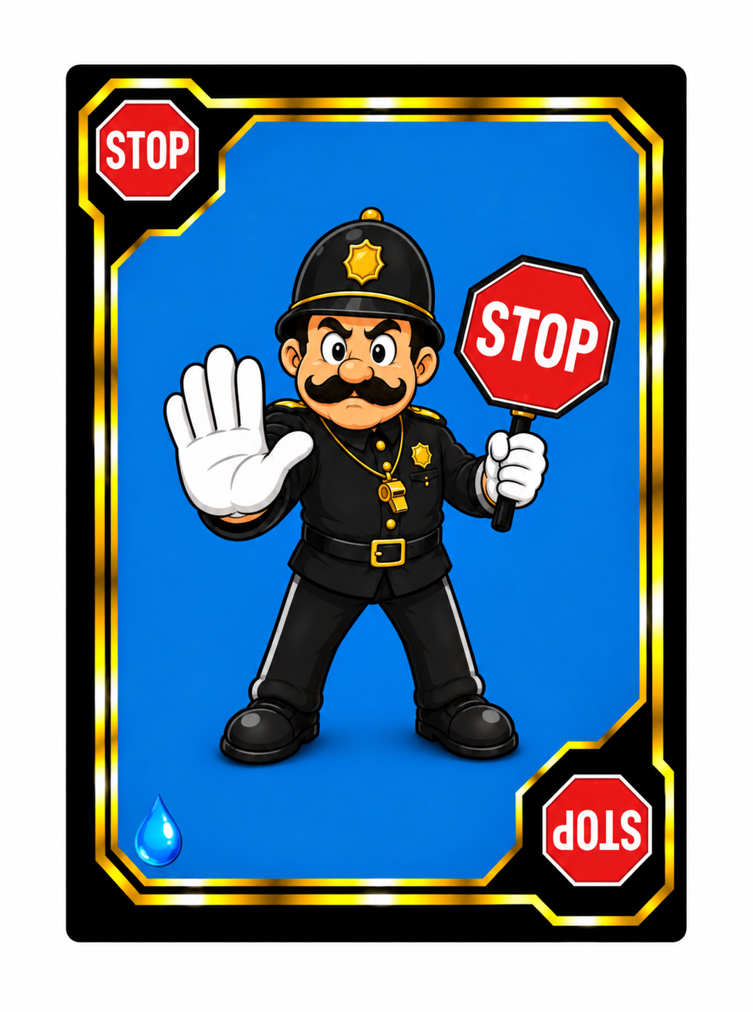 Official STACK STOP card